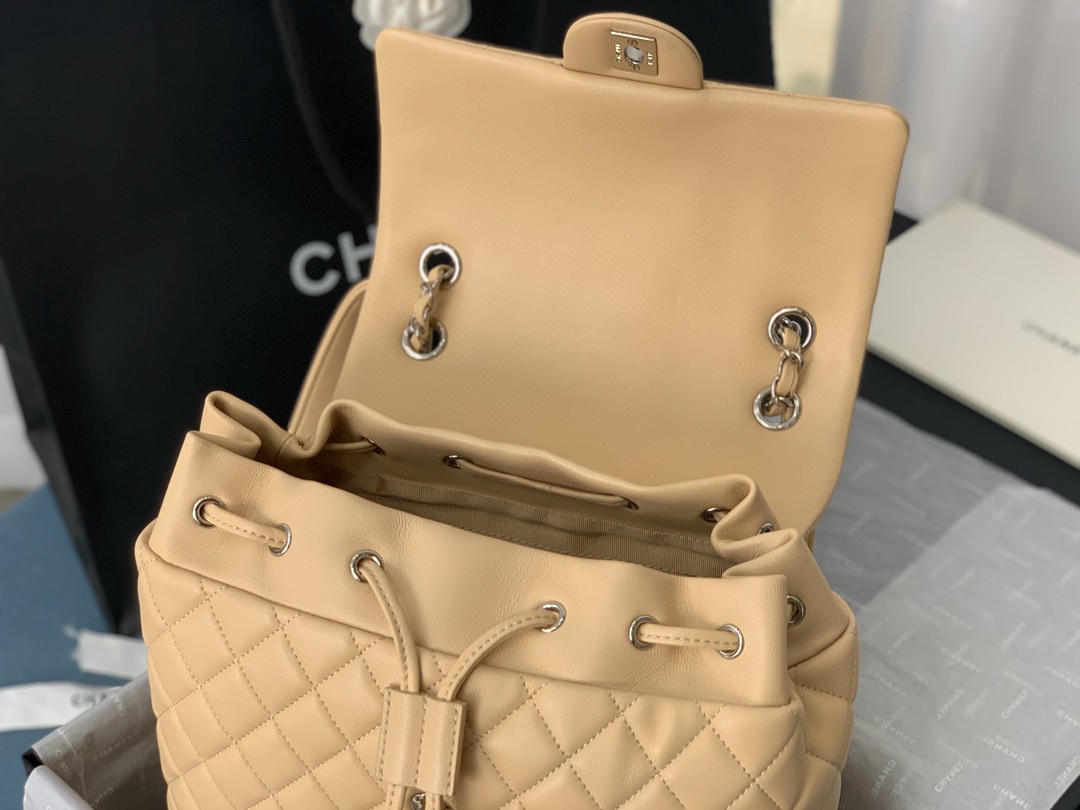 CHANEL シャネル 超美品 大サイズ 後背包 リュック 2202