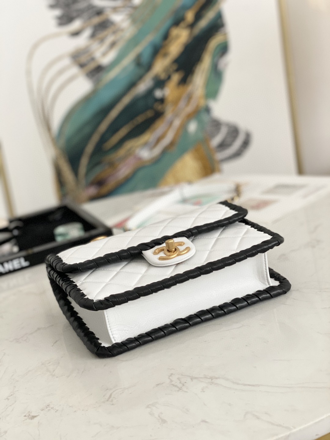 CHANEL シャネル 超美品 22 チェーンショルダーバッグ 2202XNEJ