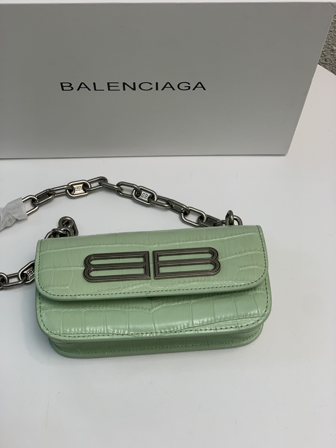 BA1ENCIAGA バレンシアガ 新作 MINI チェーンショルダーバッグ 2203