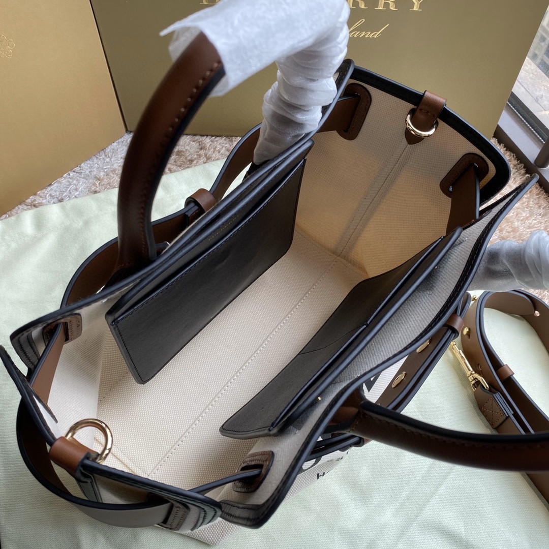 BURBERRY バーバリー 超美品 27 Tote ハンドバッグ
