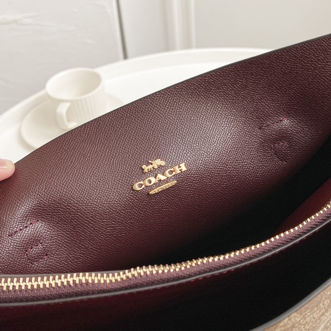 COACH コーチ 新作通販 Tote ワンショルダーハンドバッグ 2112