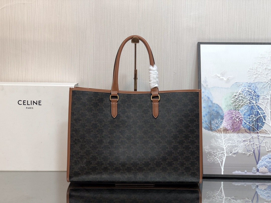 超美品 セリーヌ CELINE 2WAY ショッピングバッグ