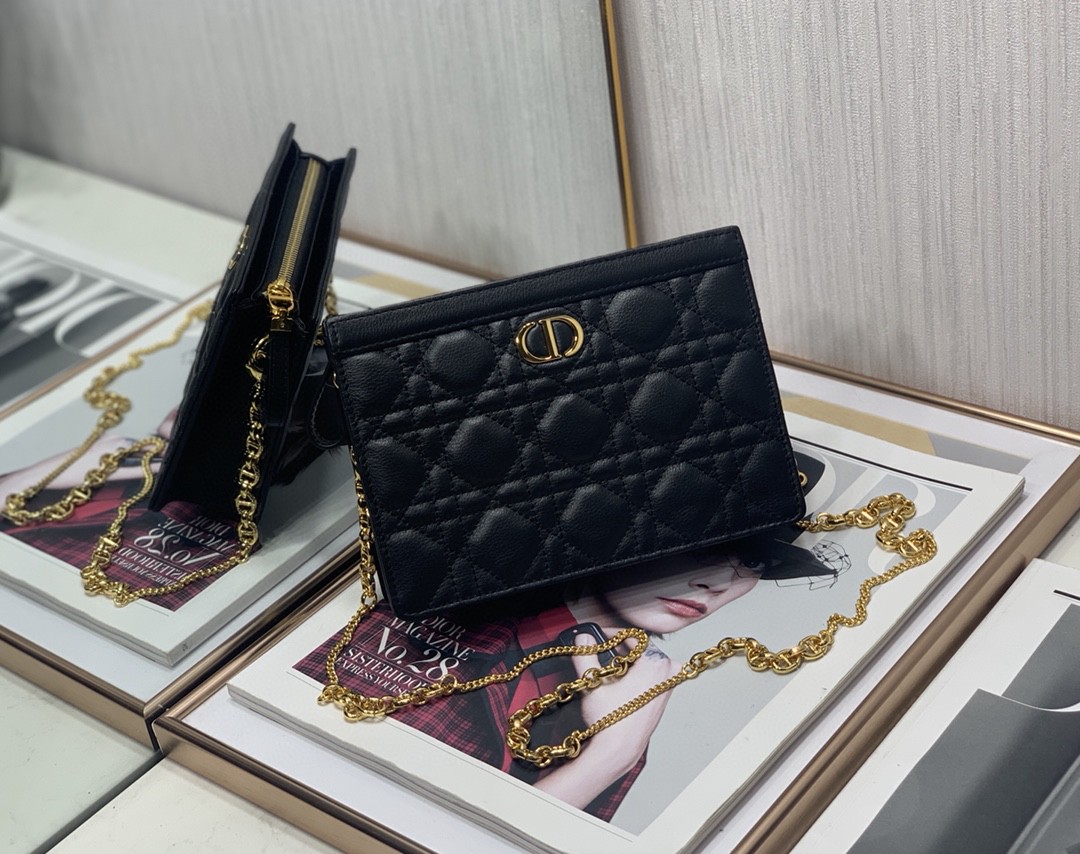 クリスチャンディオール 超美品 チェーンショルダーバッグ 2112