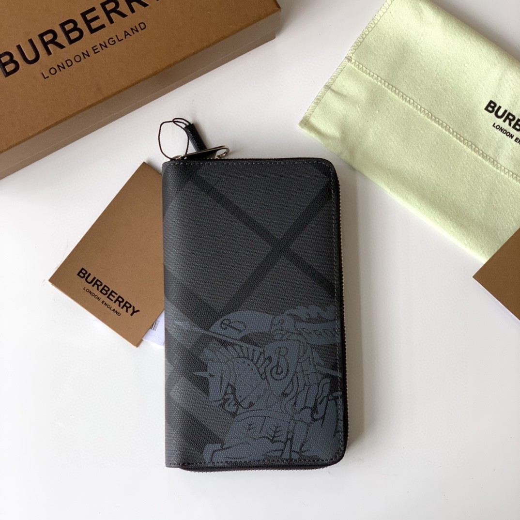 BURBERRY バーバリー 新作通販 ラウンドファスナー式財布