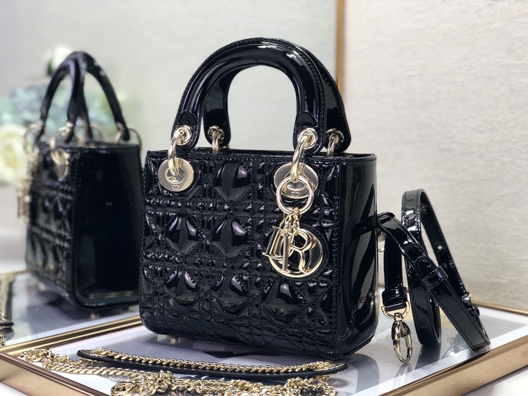 超美品 クリスチャンディオール Lady mini 2WAY 手提げ袋