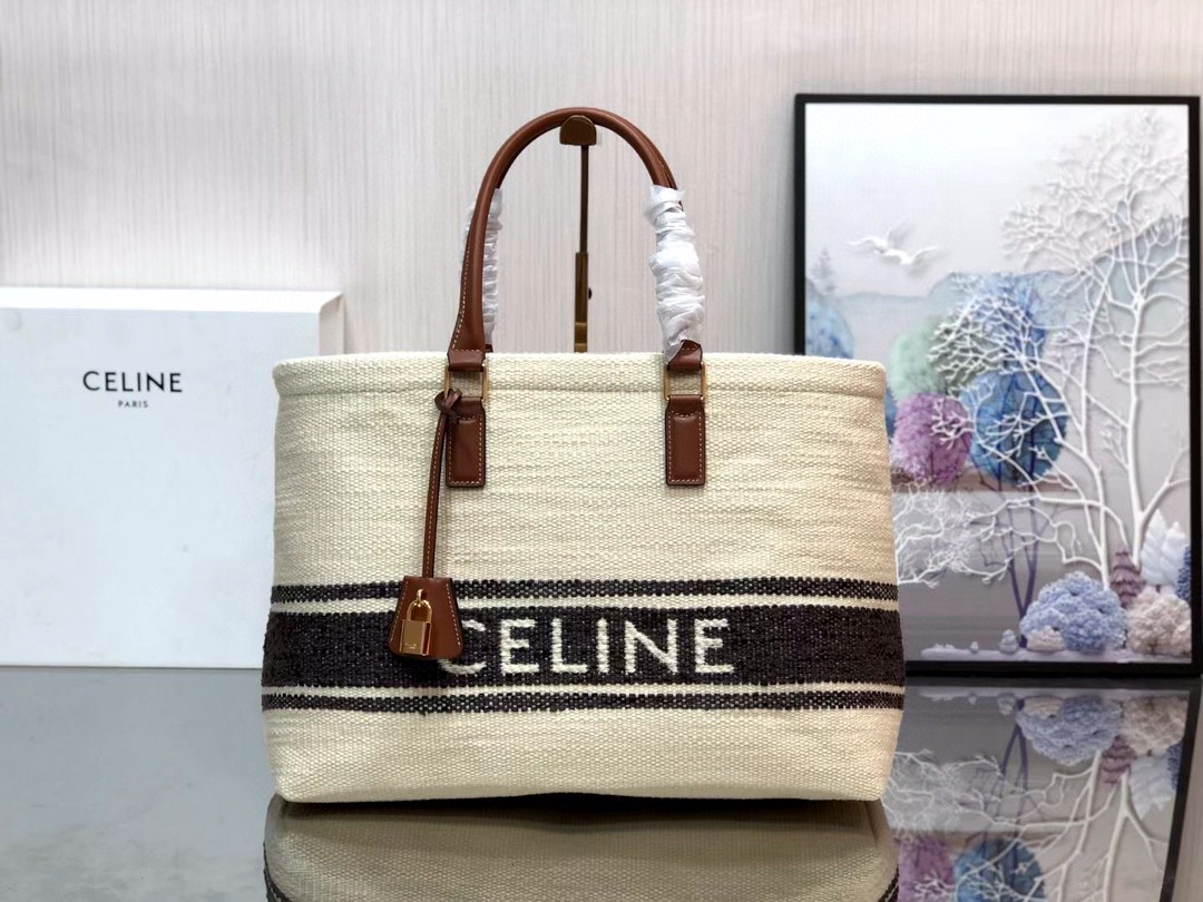 超美品 セリーヌ CELINE ショッピングバッグ