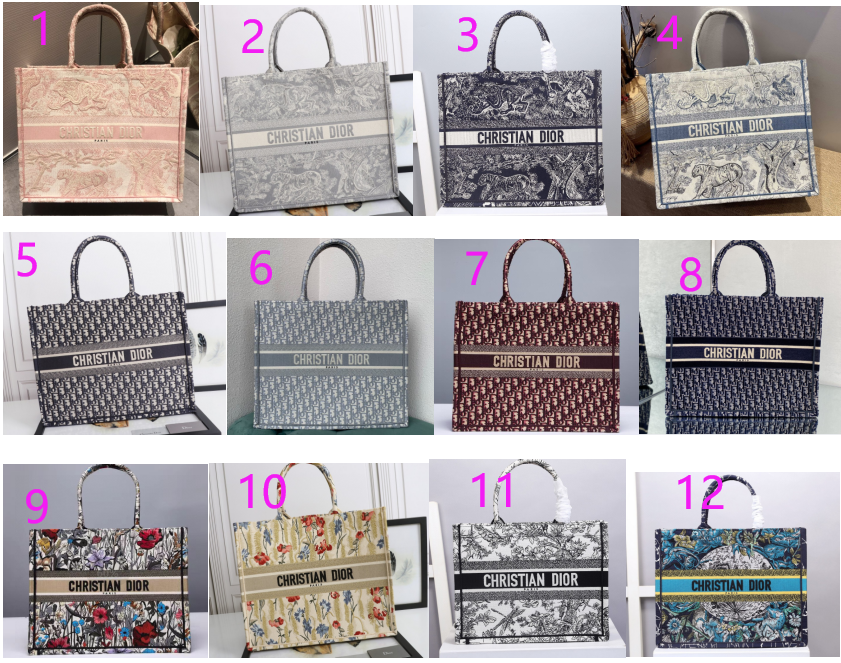Dior book tote トートバッグ 名前刺繡オーダー カップルプレゼント
