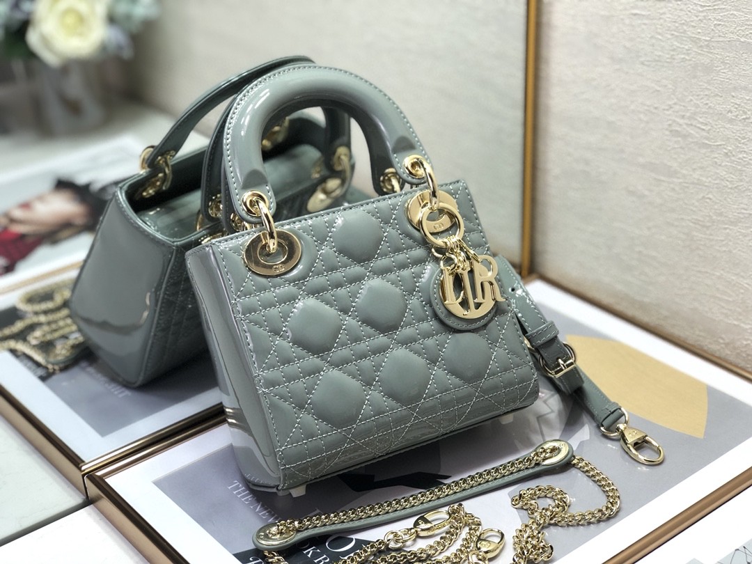 超美品 クリスチャンディオール Lady mini 2WAY 手提げ袋 2111