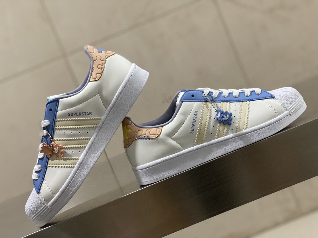 アディダス Adidas Superstar 男女兼着 スニーカー