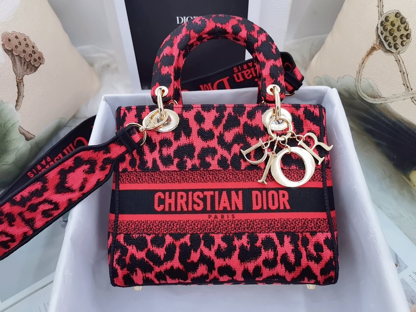 クリスチャンディオール Lady Dior 2WAY ハンドバッグ