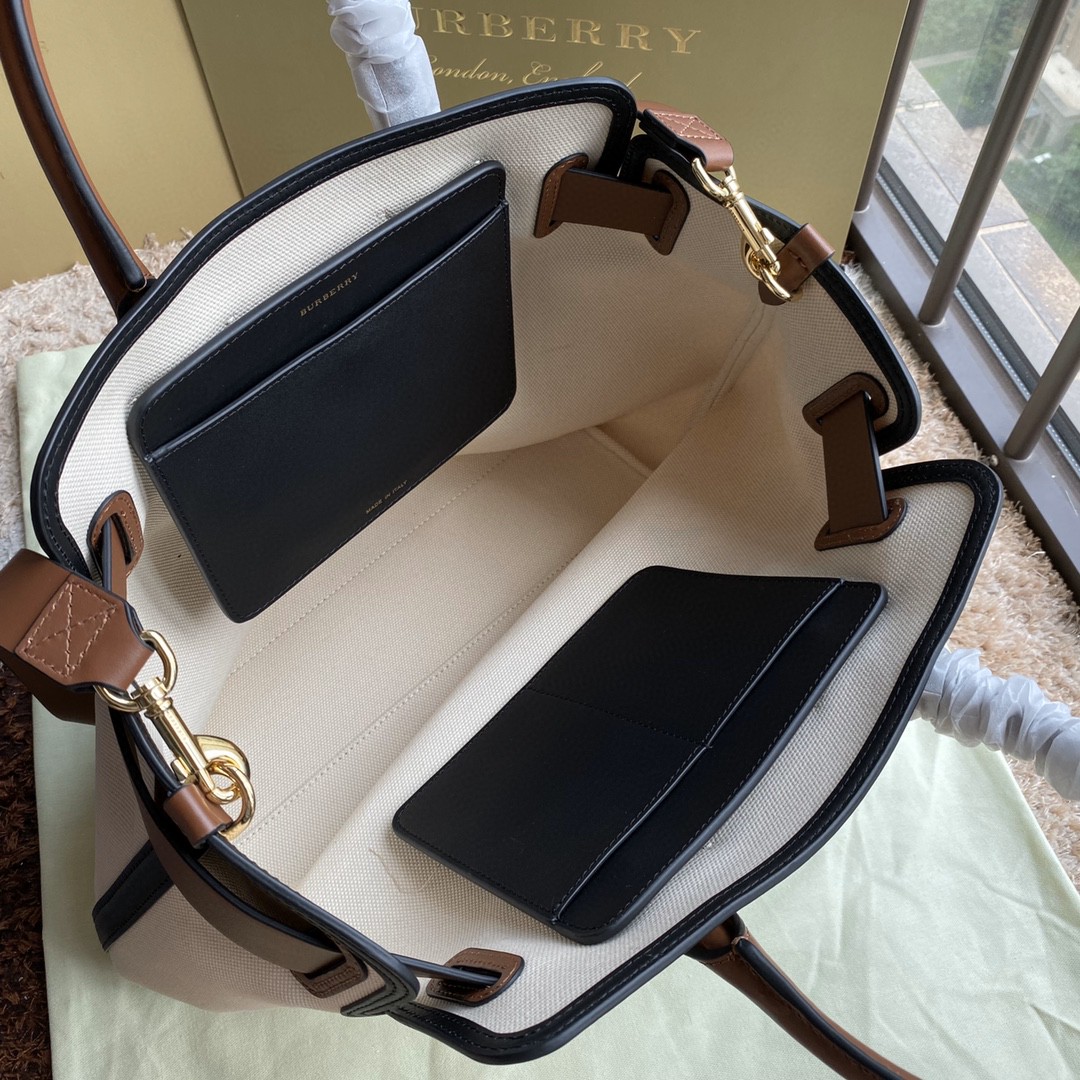 BURBERRY バーバリー 超美品 40 Tote ハンドバッグ