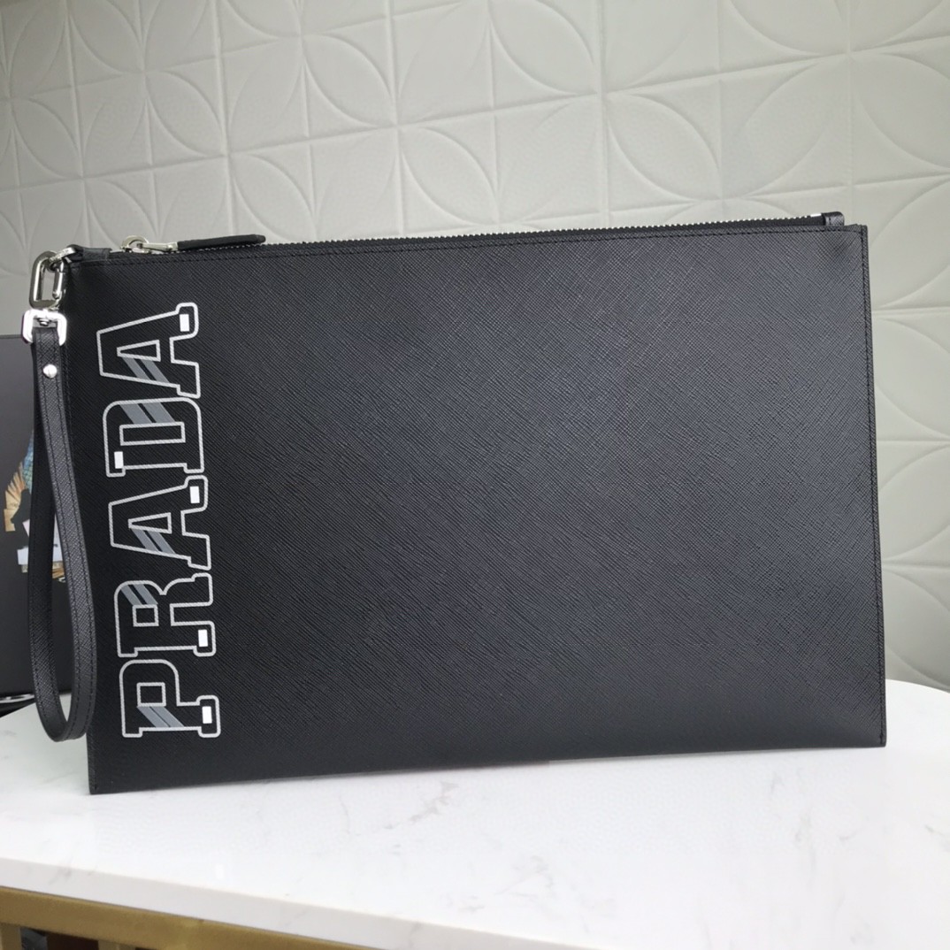 21SSPRADA プラダ 35.5 メンズ セカンドバッグ 2111