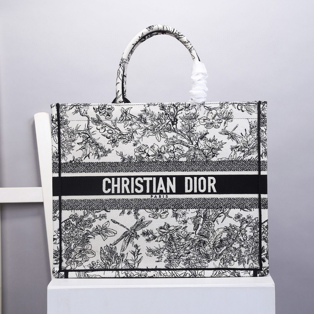 Best品質クリスチャンディオールBook Tote L トートバッグ