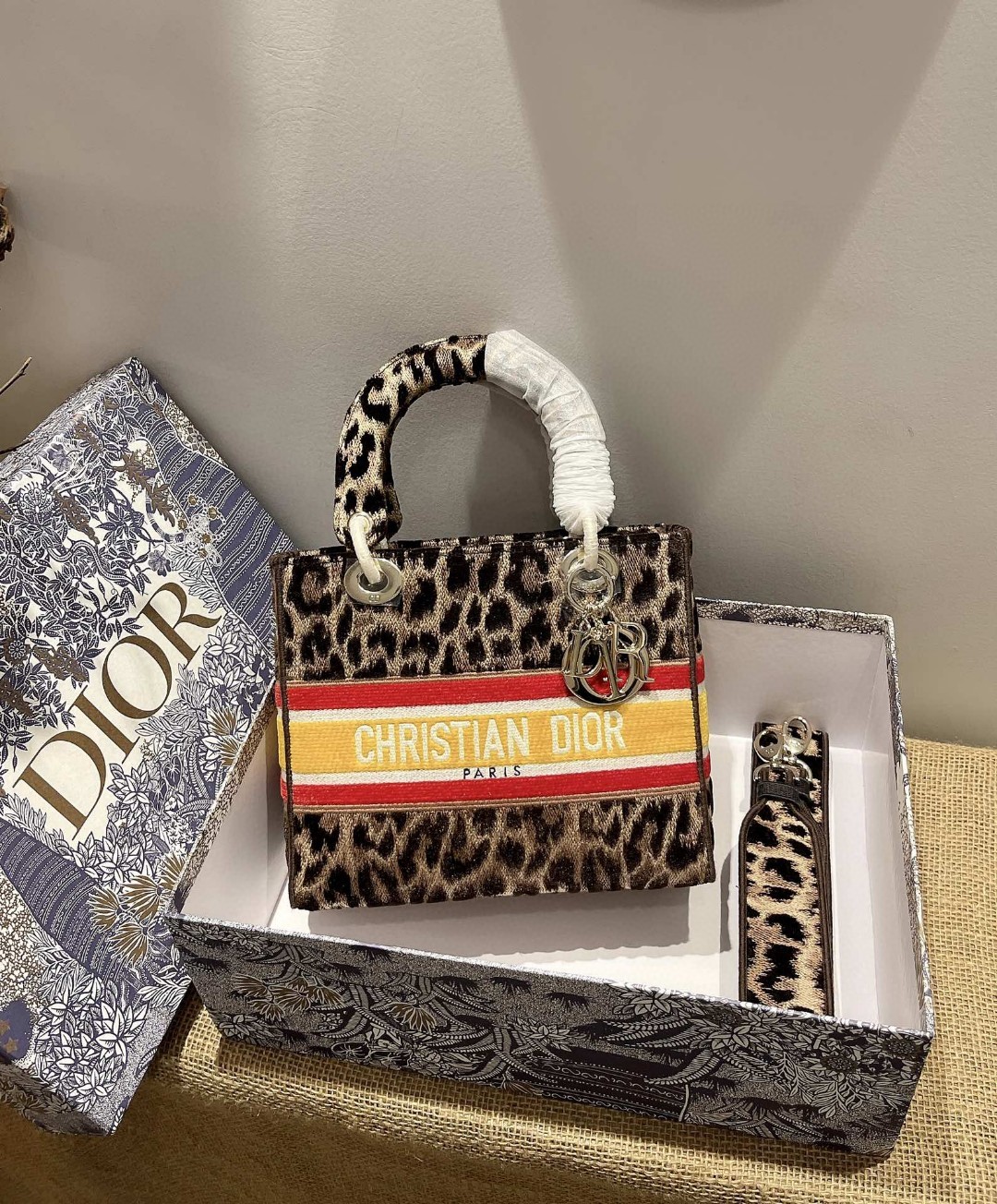 超美品 クリスチャンディオール Lady D-Lite 手提げ袋