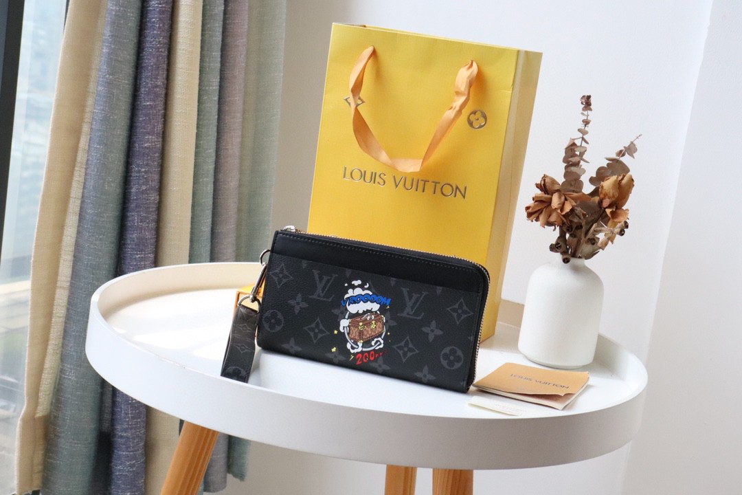 LV ルイヴィトン ラウンドファスナー式財布 2111LVJ