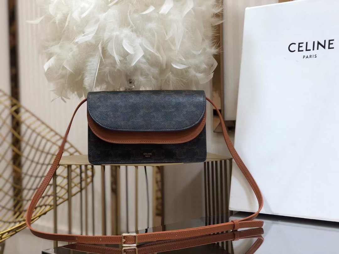 超美品 セリーヌ CELINE ミニショルダーバッグ