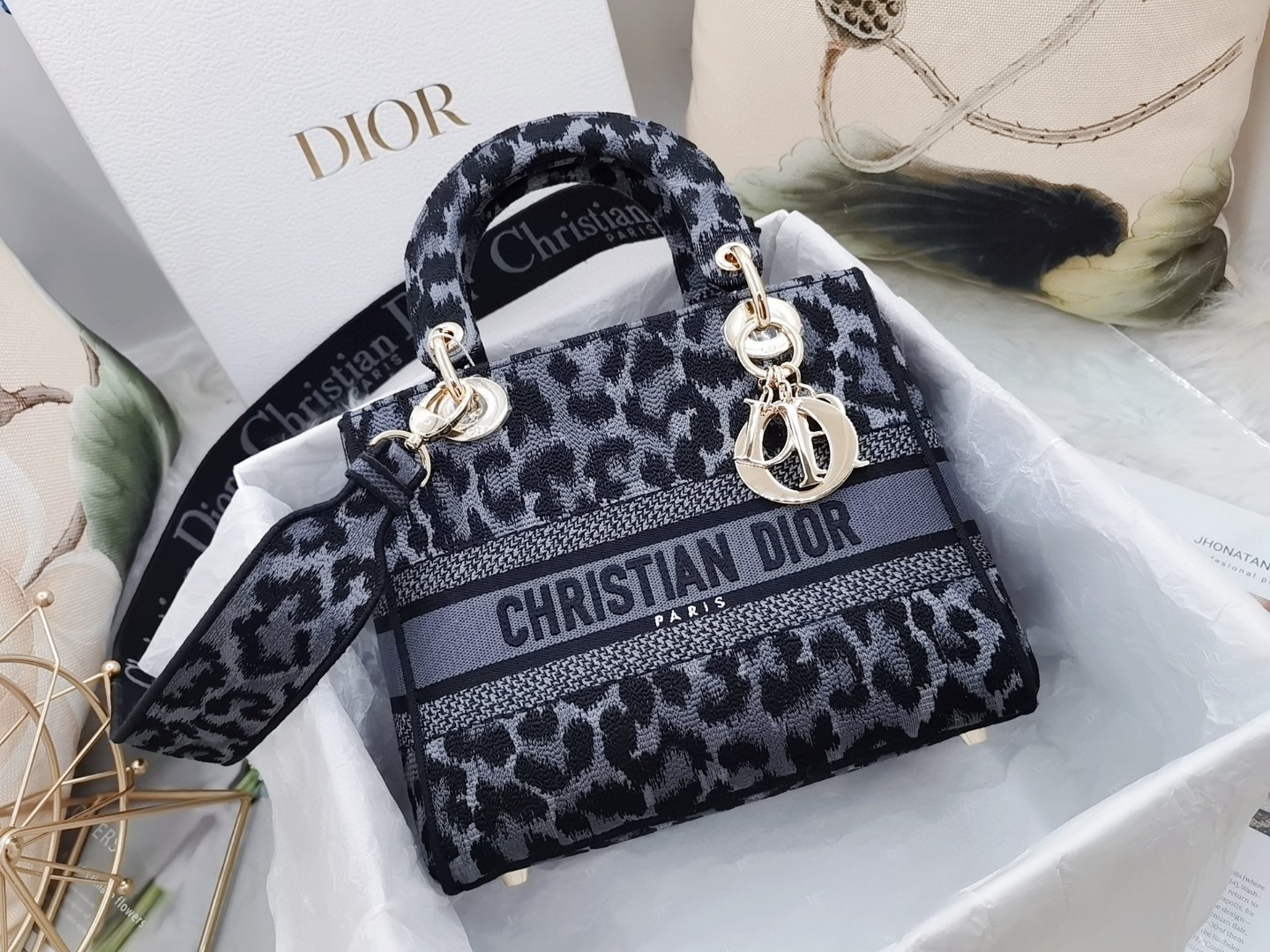 クリスチャンディオール Lady Dior 2WAY ハンドバッグ