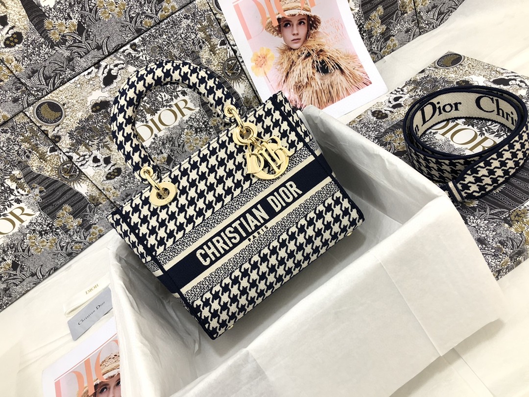 超美品 クリスチャンディオール Lady D-Lite 手提げ袋 2111AADAJ
