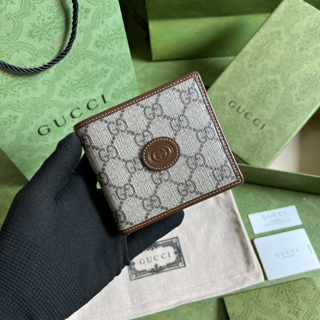 新作通販 gvcci グッチ 短財布/二つ折り財布