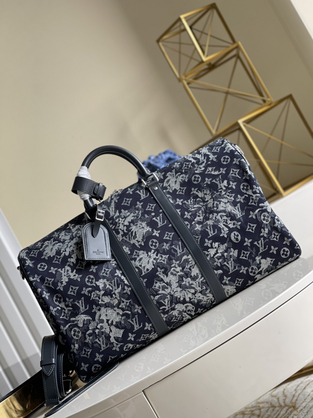 機内持ち込み可?LV キーポル?バンドリエール 50 タペストリー