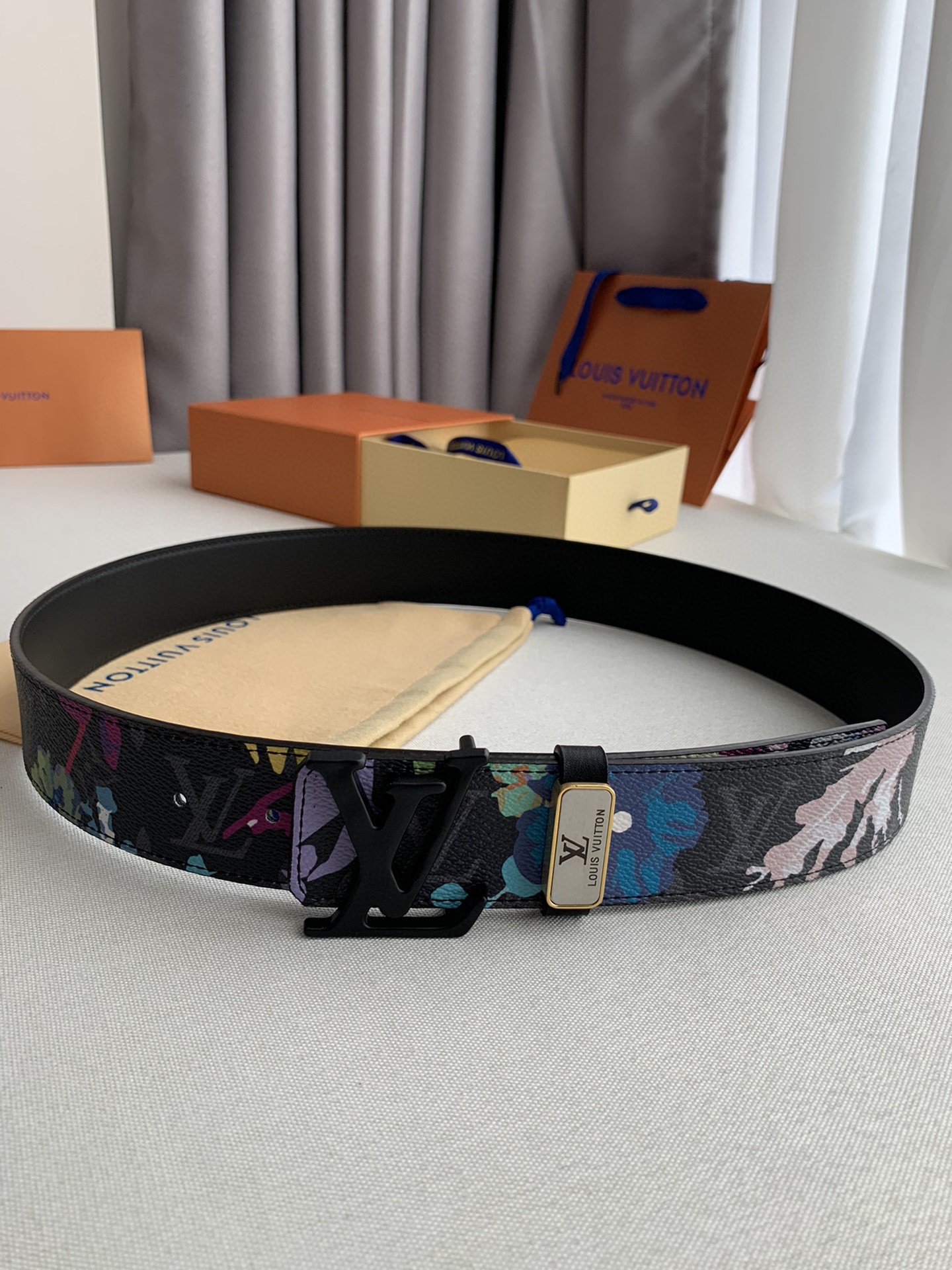 超美品 ルイヴィトン 値下受付 ベルト サンチュール