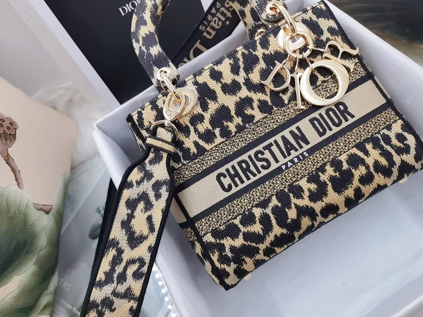 クリスチャンディオール Lady Dior 2WAY ハンドバッグ