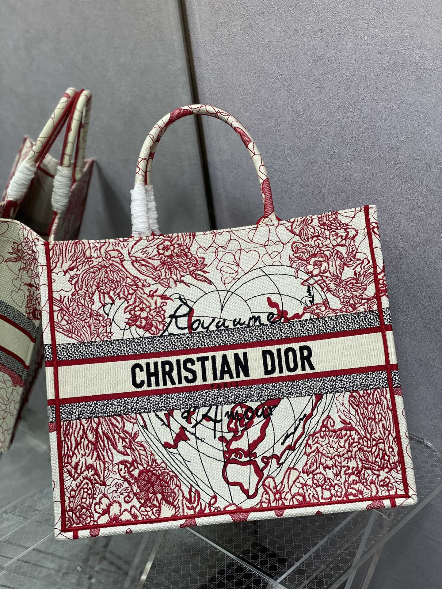 クリスチャンディオール 21SS大サイズ ショッピングバッグ 2108DIJ
