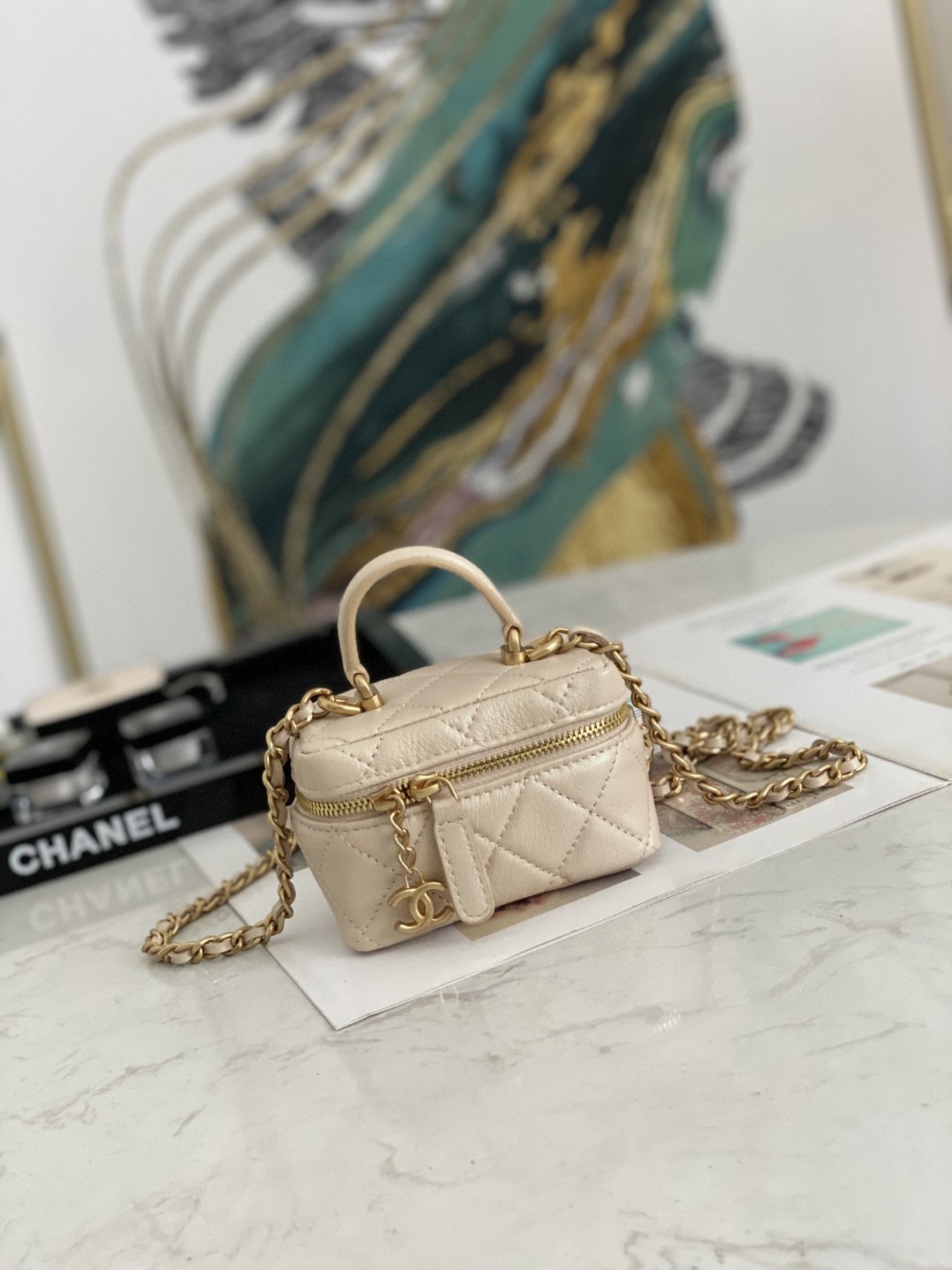 CHANEL シャネル 完美品質 ポシェット コスメポーチ 2111