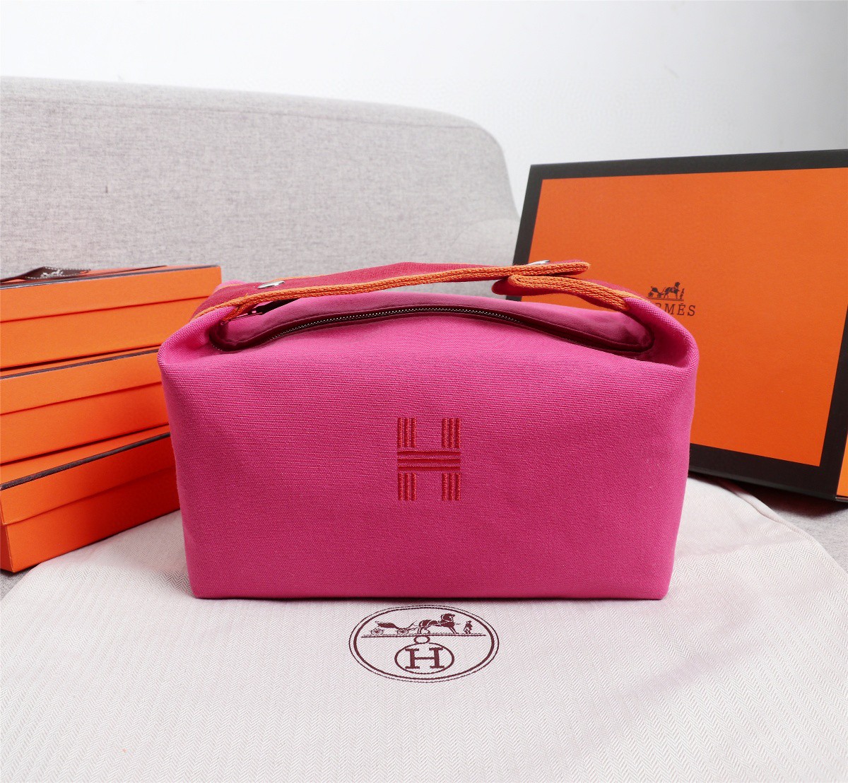HERMES/エルメス 人気商品 小サイズ コスメポーチ