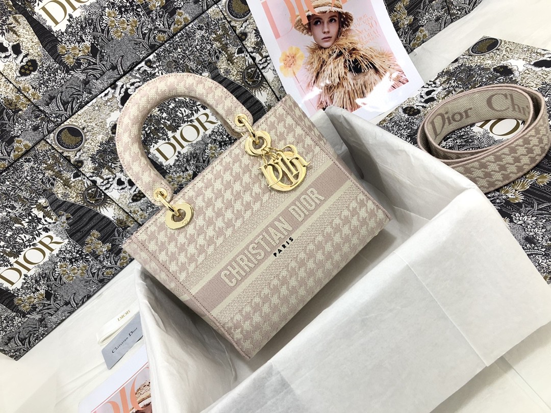 超美品 クリスチャンディオール Lady D-Lite 手提げ袋 2111AADAJ