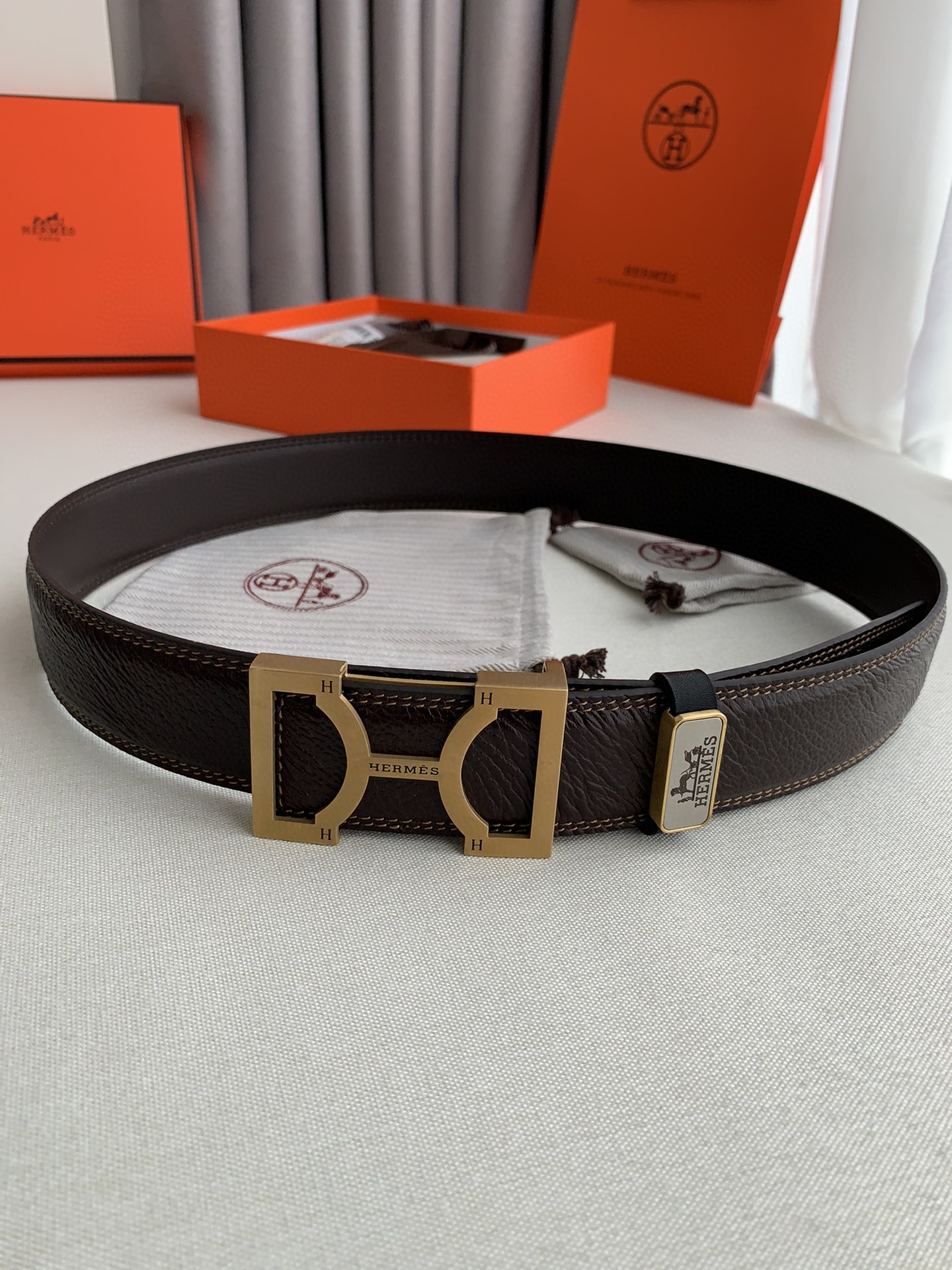 HERMES/エルメス 値下受付 ベルト サンチュール