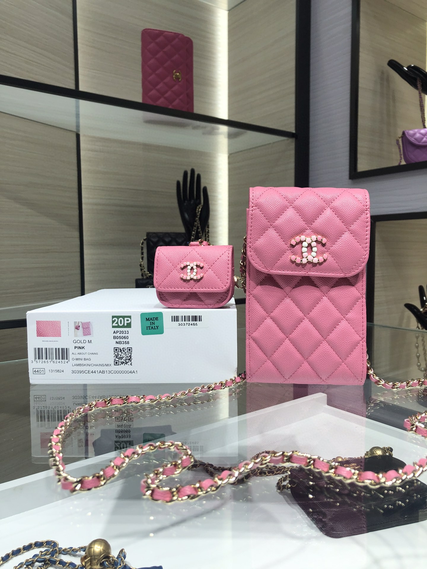 シャネル 人気商品 携帯バッグ ミニショルダーバッグ