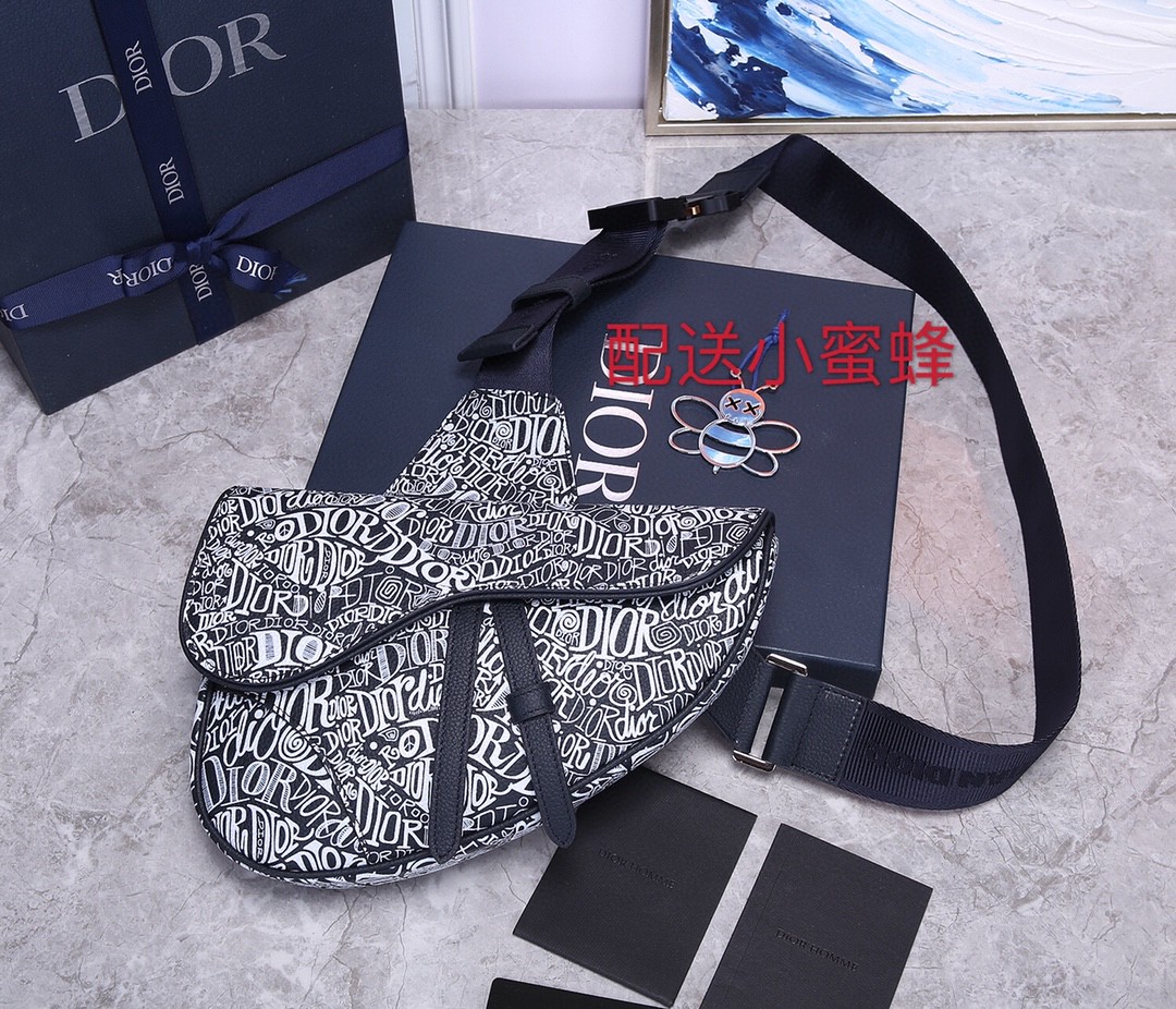 Super品 クリスチャンディオール Saddle ショルダーバッグ
