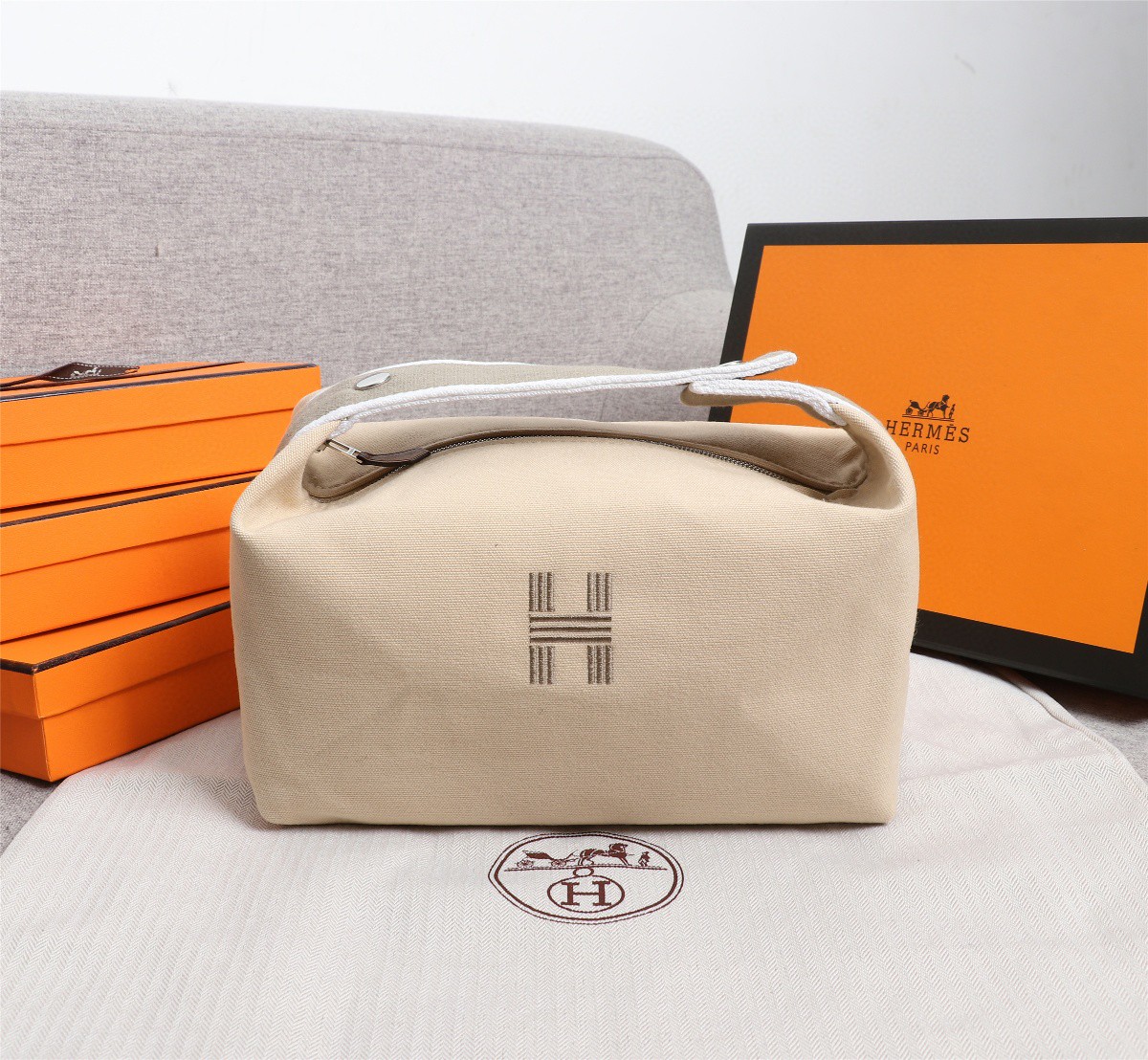HERMES/エルメス 人気商品 大サイズ コスメポーチ