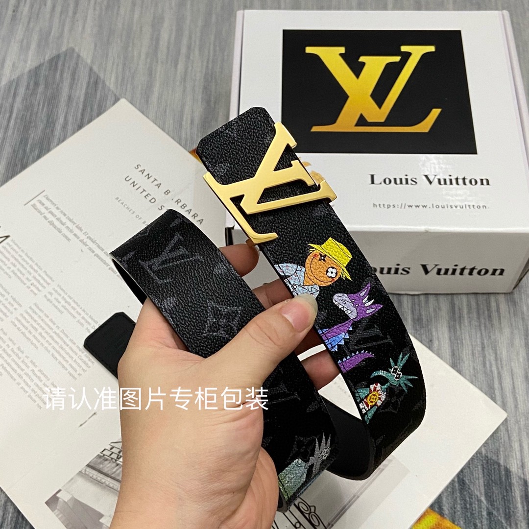 超美品 ルイヴィトン 値下受付 ベルト サンチュール