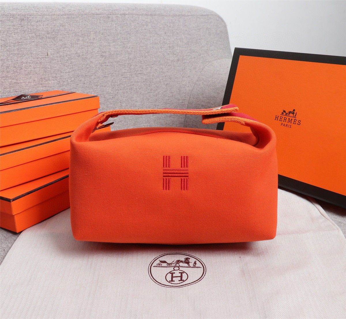HERMES/エルメス 人気商品 大サイズ コスメポーチ