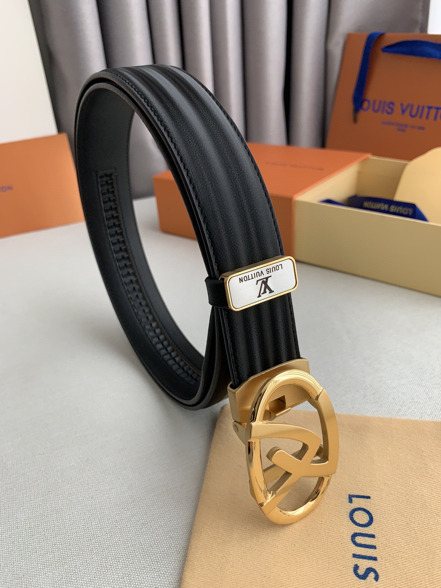 超美品 ルイヴィトン 値下受付 ベルト サンチュール