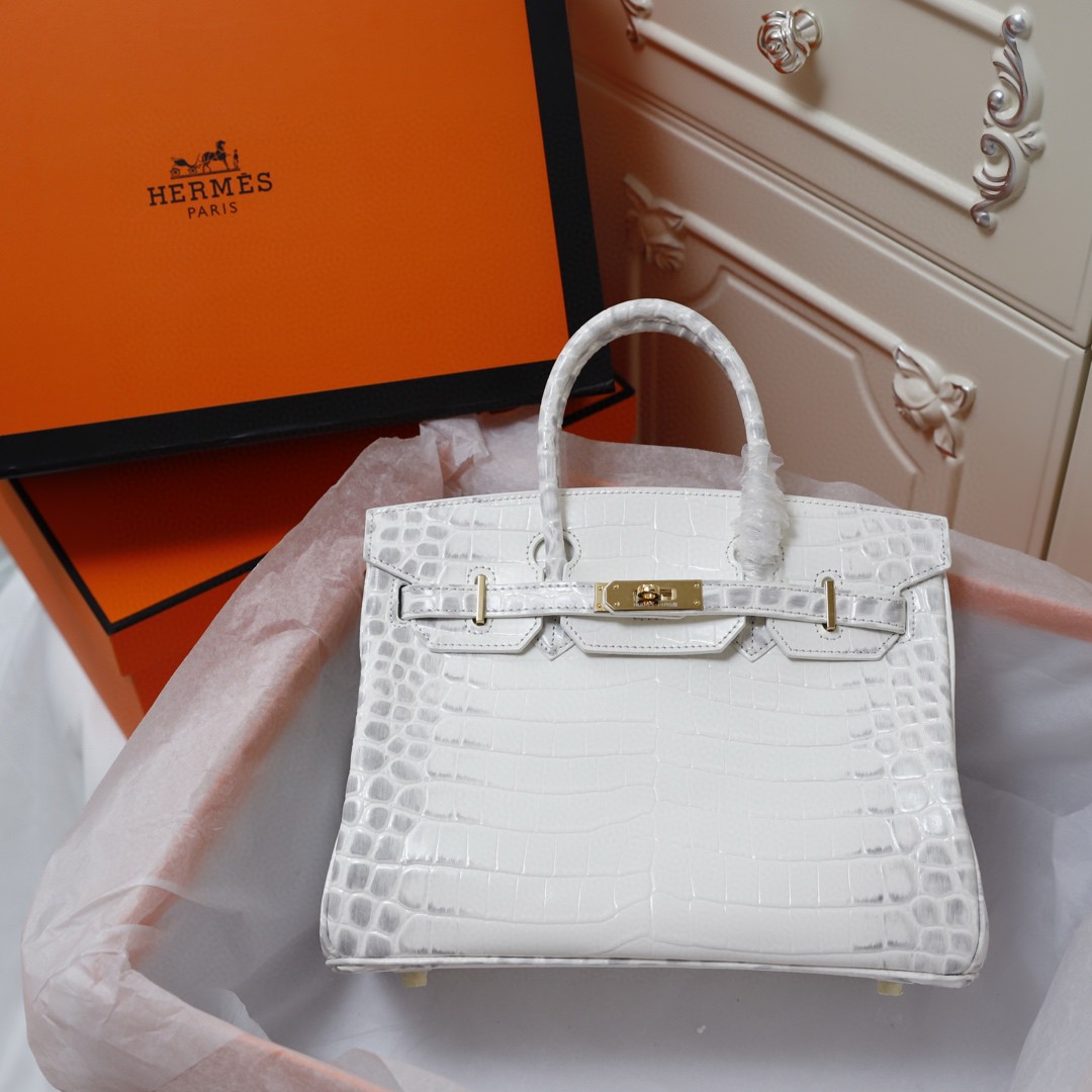 エルメス クロコ押し型 BIRKIN バーキン25/30/35cm LT2107J360