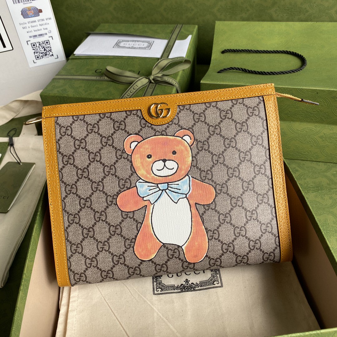 gvcci グッチ Super品 収納財布 セカンドバッグ