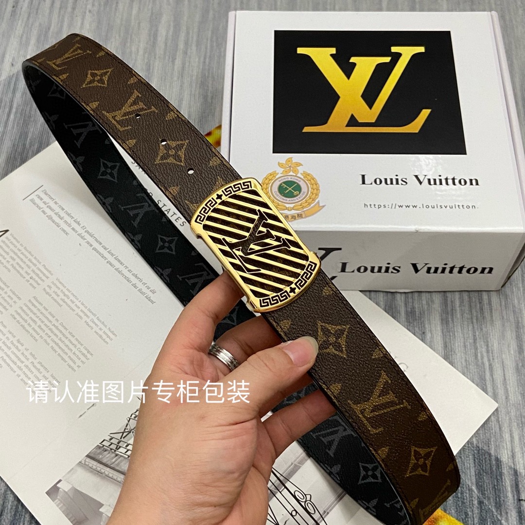 超美品 ルイヴィトン 値下受付 ベルト サンチュール