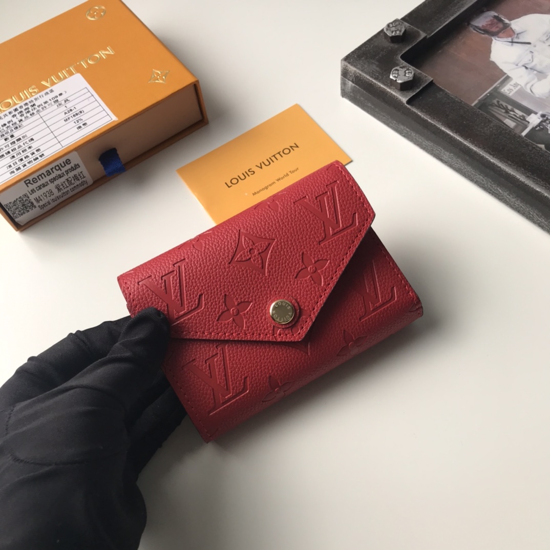 ルイ ヴィトンLOUIS VUITTON ポルトフォイユヴィクトリーヌ