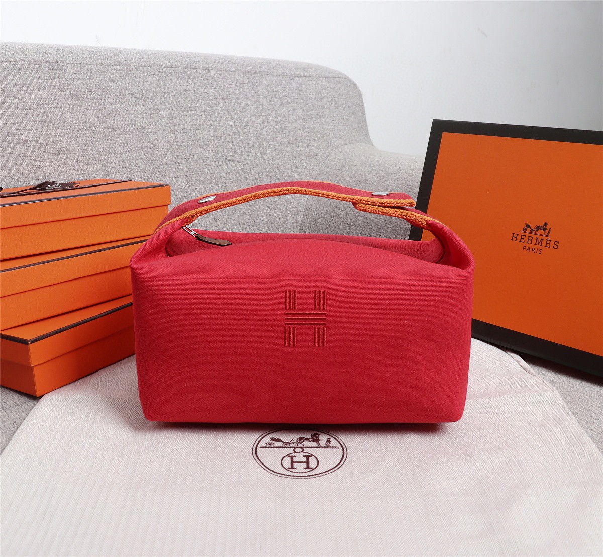 HERMES/エルメス 人気商品 大サイズ コスメポーチ