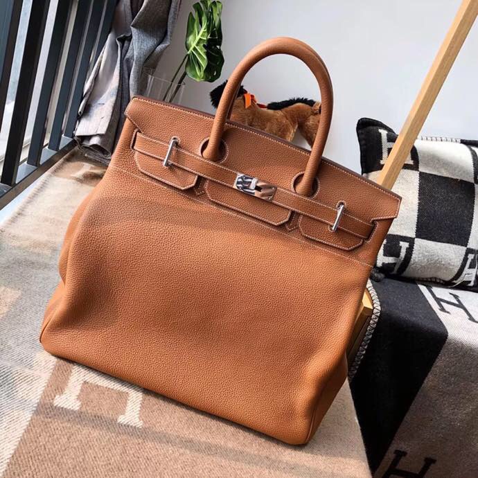 HERMES エルメス BIRKIN ETOUPE バーキン40HAC TD2001P