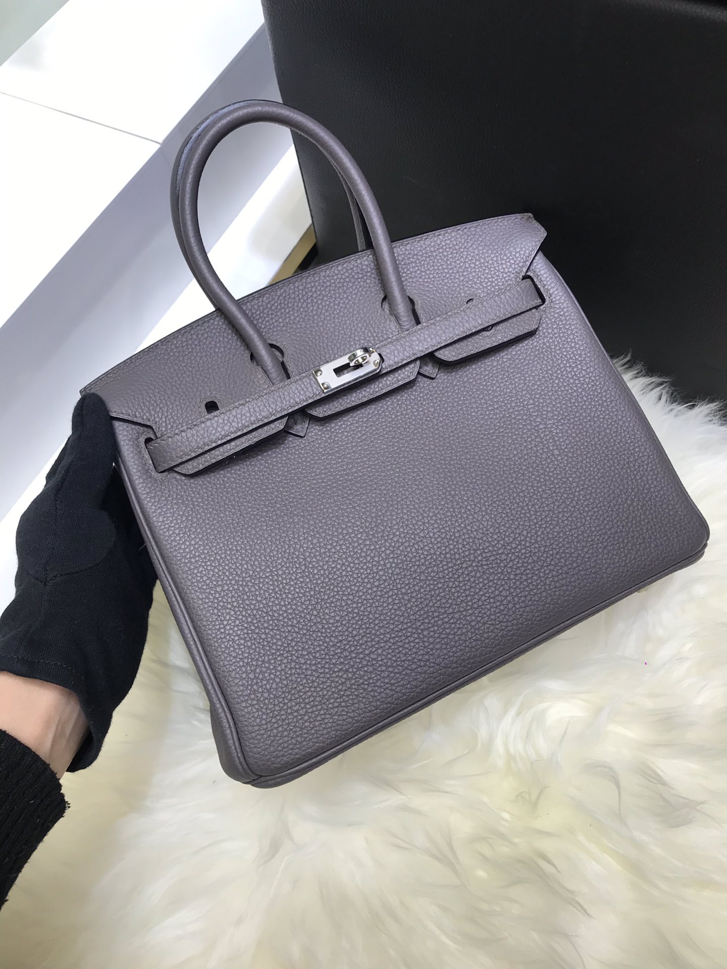 特N品 エルメス 手作り TOGO BIRKIN バーキン25 TD2001P1400-B