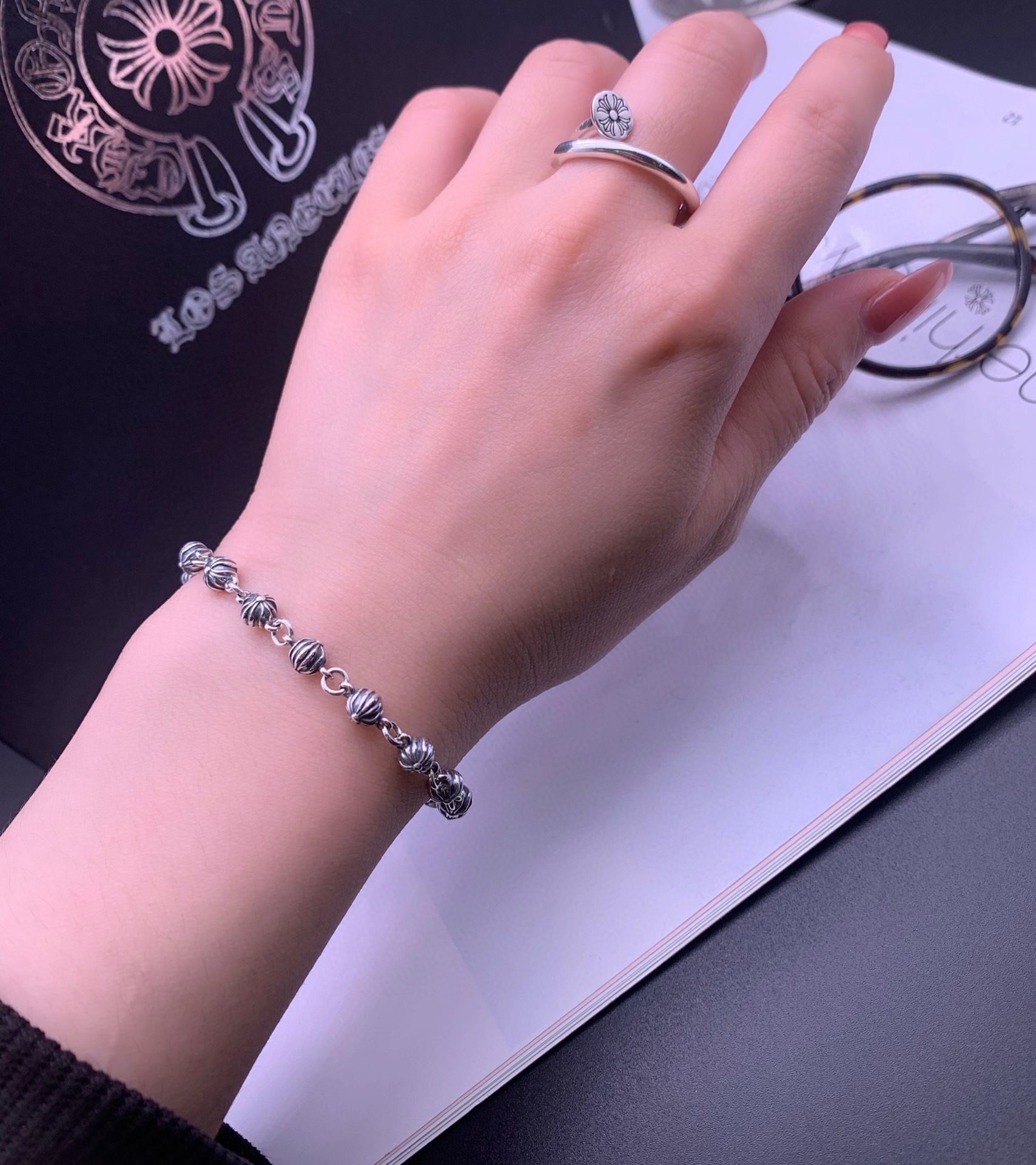 最高品質 クロムハーツ レスレット カフブレス