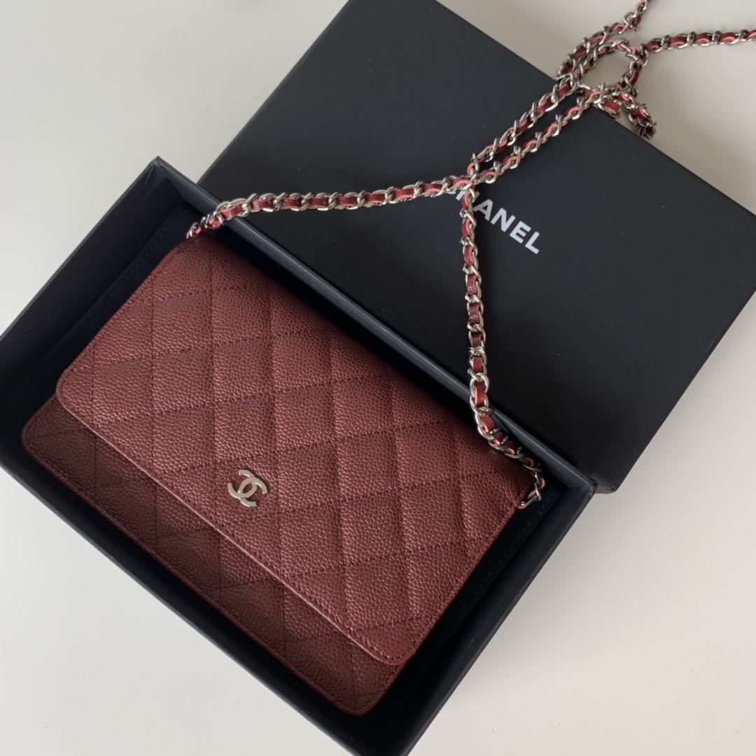 CHANELシャネル チェーショルダーバッグ 斜め掛け 長財布