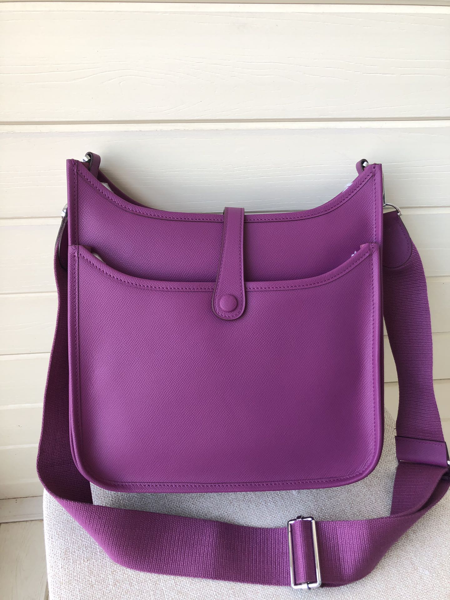 エルメス HERMES エヴリンPM Evelyne 斜め掛け ヴォーエプソン TD2001P-Ev