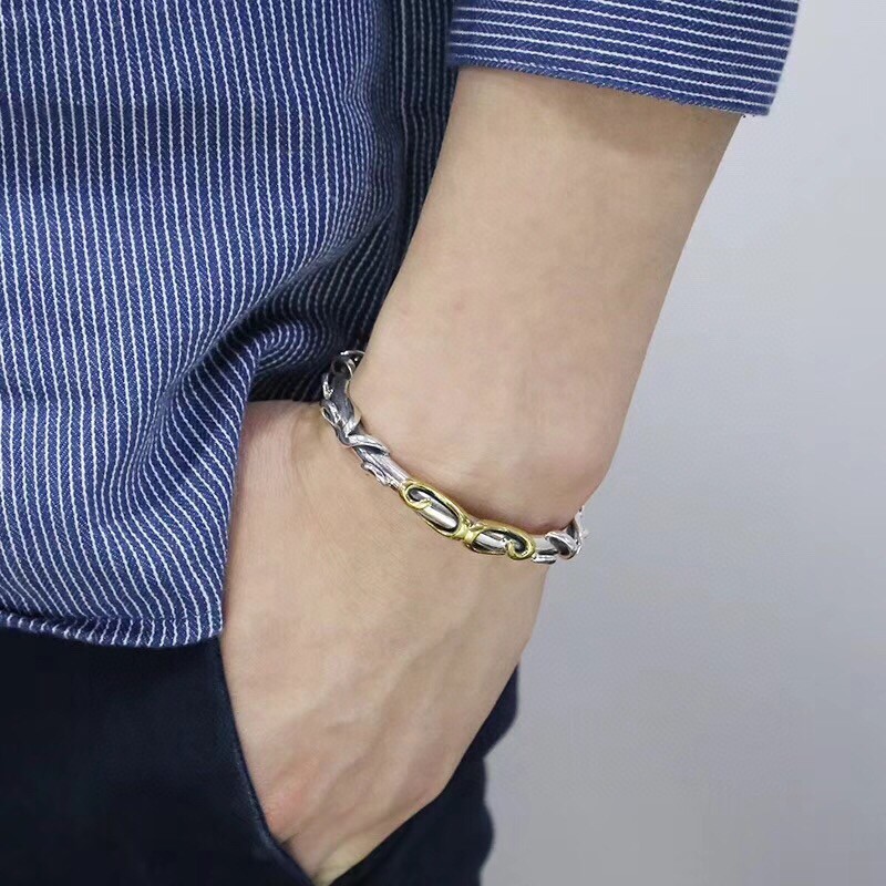 最高品質 クロムハーツ メンズ レスレット カフブレス