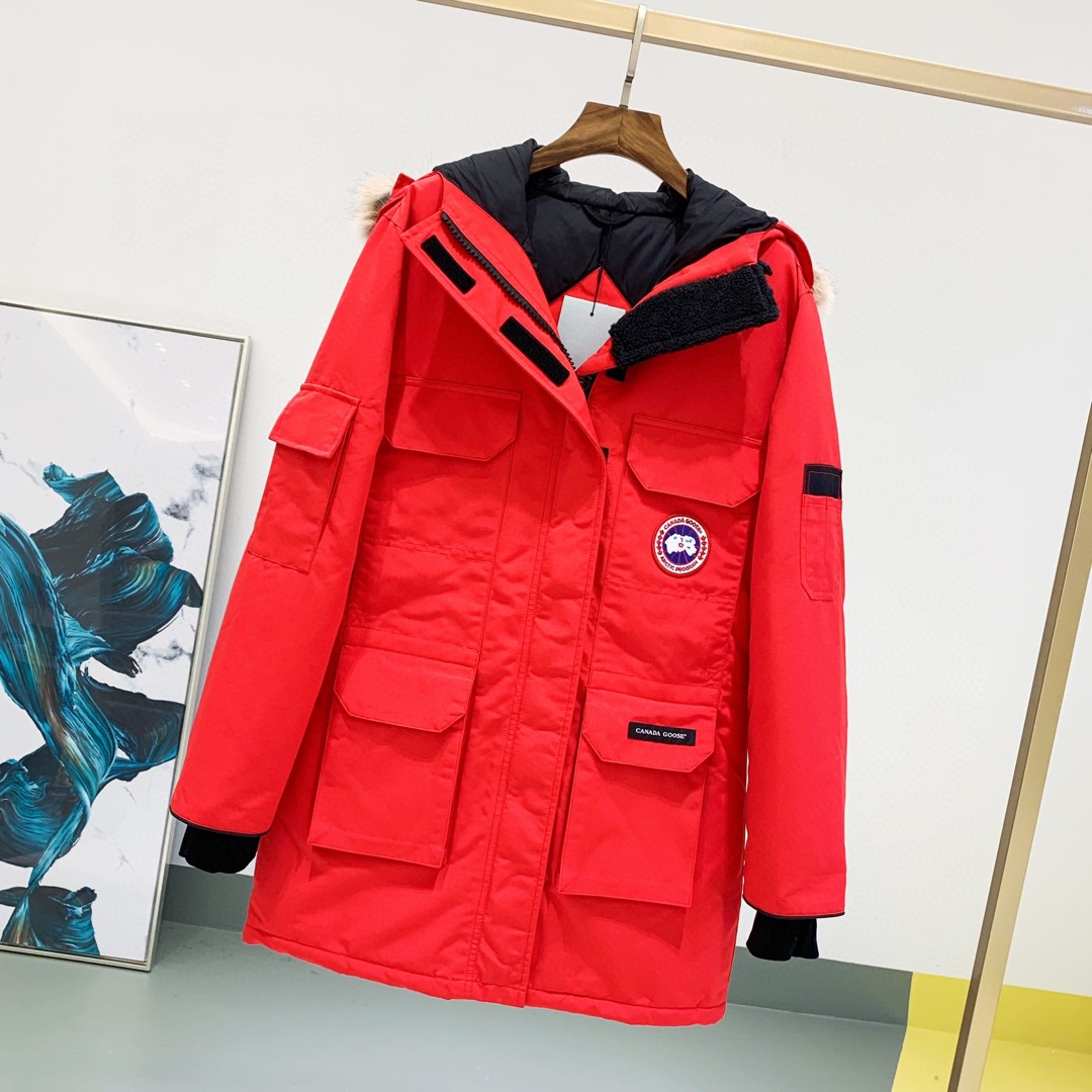 Super品 カナダグース ロングダウンコート レディース