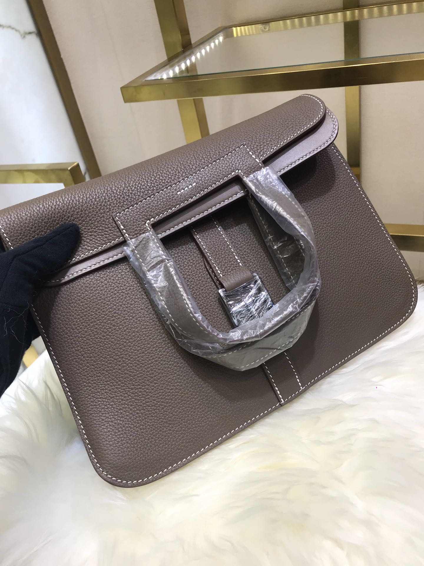 高品質 エルメス Halzan トゴ ショルダー ハンド 2WAY BAG TD2001P-H